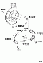 PARKING BRAKE & CABLE 2